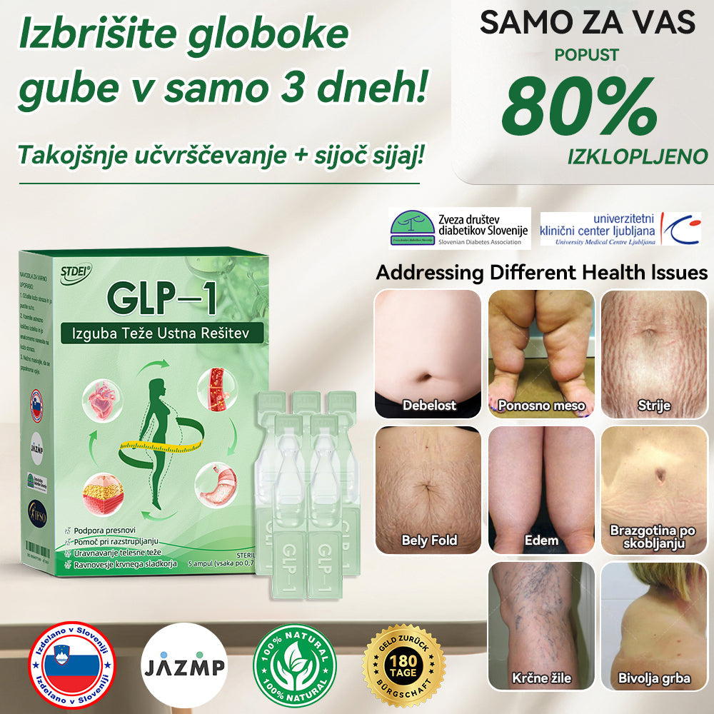 🌼Več kot 100.000 priporočil | Uradna trgovina | 𝑆𝑇𝐷𝐸™💎💎 𝐺𝐿𝑃-1 𝐼𝑧𝑔𝑢𝑏𝑎 𝑇𝑒ž𝑒 𝑈𝑠𝑡𝑛𝑎 𝑅𝑒š𝑖𝑡𝑒𝑣 - Debelost, bolezni srca in ožilja, diabetes, spalna apneja, težave s sklepi in še več