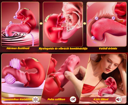 👅Több üzemmóddal rendelkező pihentető masszírozó --- a boldogság forrása